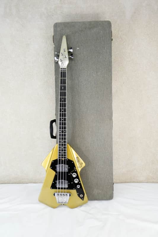 Burns Flyte Bass Rare Glam Era Bass Guitar image 1