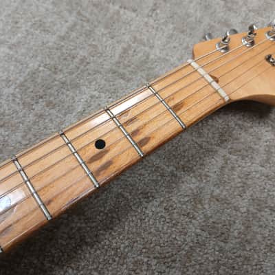 Investment Grade 1957 Fender Sunburst Stratocaster w/ Original Hard Shell Case image 11