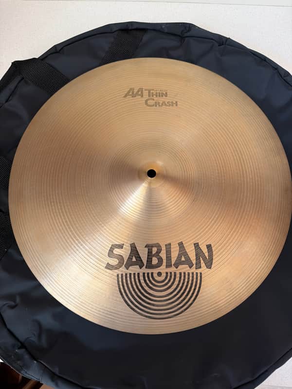 Sabian Sabian AA 17” Thin Crash Cymbal 17” (43 cm) Mid-90s - Traditional image 1