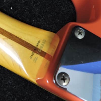 Fender 'Hank Marvin' Signature Stratocaster 1996 Fiesta Red image 9