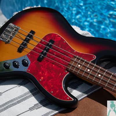 1999 Fender JB-62 '62 Jazz Bass Reissue - Made in Japan - Premium Alder Body - Pro Set Up w Perfect Frets/Action/Intonation! image 9