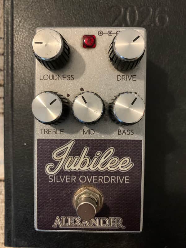 Alexander Pedals Jubilee Silver Overdrive 2010s - Silver image 1