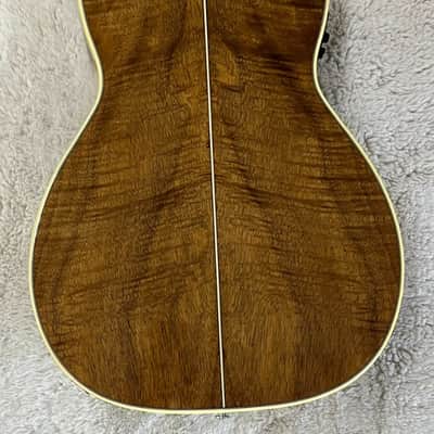 Tagima FS 500 NC EQ Solid Cedar Top Acoustic Electric Guitar - Natural -B Stock image 4