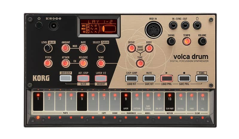 Korg Volca Drum Digital Drum Synthesizer image 1