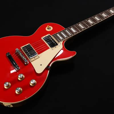 Gibson Les Paul Standard 60s Plain Top Cardinal Red Top USA - LPS6P00TCNH1 142 image 3