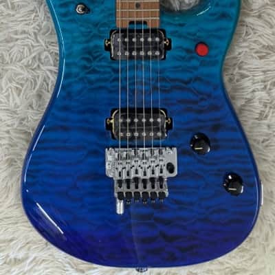 EVH 5150® Series Deluxe QM Series Electric Guitar , Baked Maple, Pacific Drift image 1