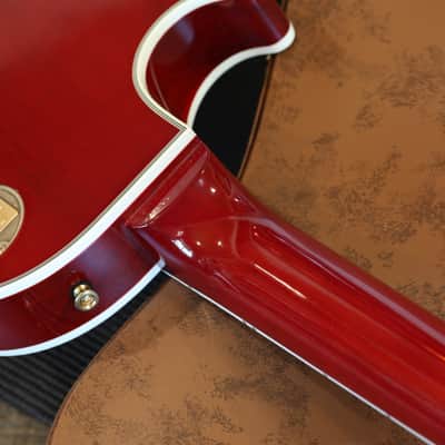 2015 Gibson Custom Shop Les Paul Custom Figured Electric Guitar Iced Tea Burst + COA OHSC image 20