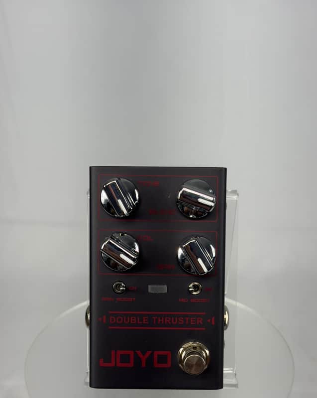 Joyo R-28 Double Thruster Bass Overdrive / Boost Pedal 2020’s - Black image 1