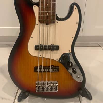 Fender American Standard Jazz Bass V with Rosewood Fretboard 1998 - 2008 - Brown Sunburst image 6
