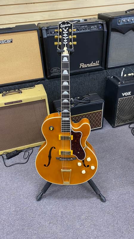 Epiphone 150th Anniversary Zephyr DeLuxe Regent 2023 - Antique Natural image 1