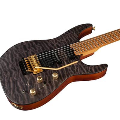 Jackson  Jackson USA Signature Phil Collen PC1 Electric Guitar NEW -  Satin Transparent Black image 5