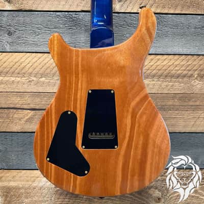 PRS Wood Library Special 22 Flame Neck Aquamarine Burst 0357527 image 2
