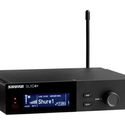 Shure SLXD24+/N8C Digital Wireless Handheld System with Nexadyne 8/C Cardioid Dynamic Microphone (G57: 470 to 608 MHz) image 2