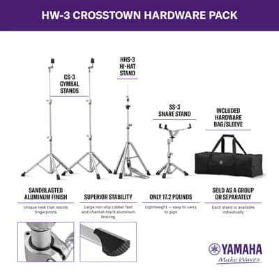 Yamaha HW-3 Crosstown Advanced Lightweight Hardware Pack image 13