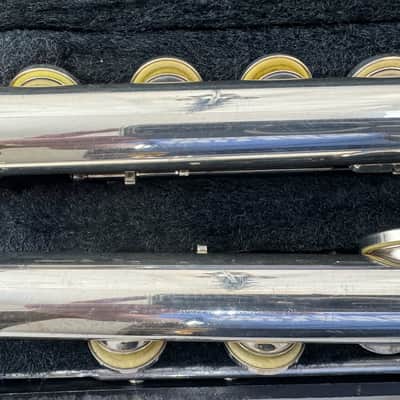 Yamaha Japan 265S - Silver open hole flute image 8