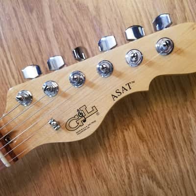 G&L ASAT Deluxe II Korina image 9