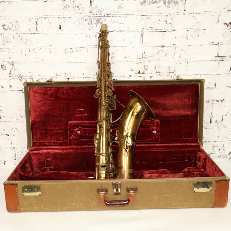 1925 Buffet Crampon Paris Evette-Schaffer Tenor Saxophone w/ OHSC image 1