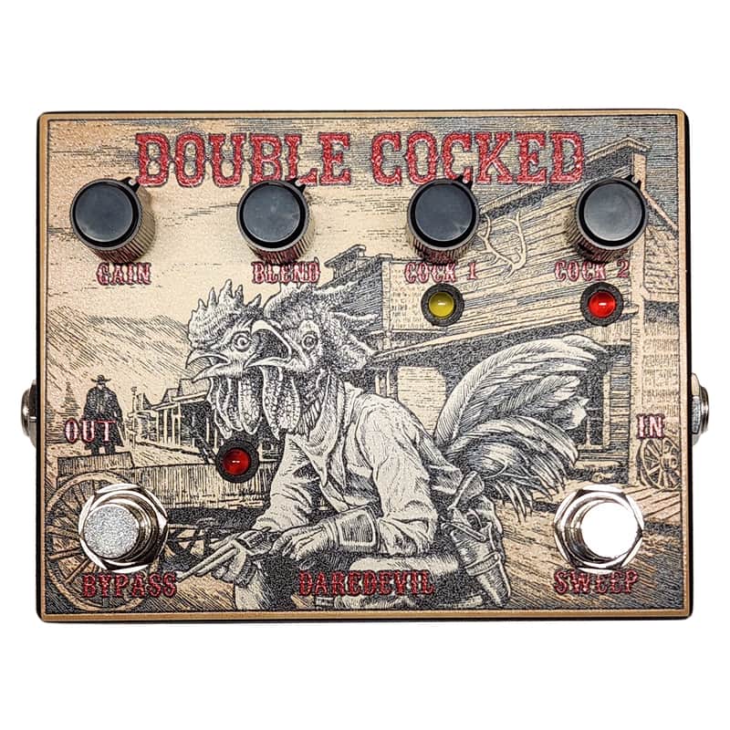Daredevil Pedals - Double Cocked Matt Pike Signature - Signed by Matt Pike image 1