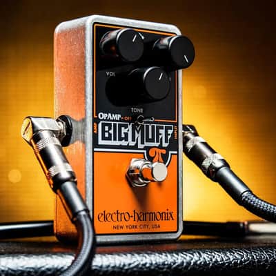 Electro-Harmonix Op Amp Big Muff Pi Reissue Black/Orange image 1