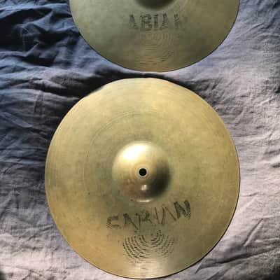 Sabian 14" AAX Stage Hi-Hat Cymbals (Pair) - Vintage New Beat / Quick Beat image 1