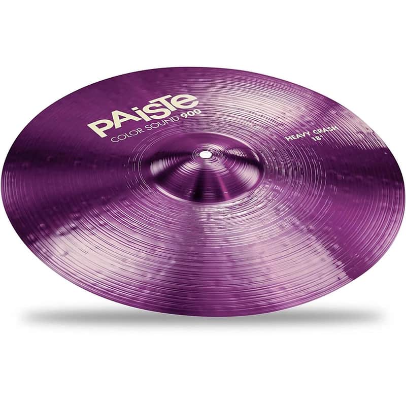 Paiste Color Sound 900 Series Heavy Purple 18-Inch Crash Cymbal image 1