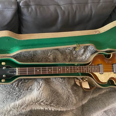 Hofner 500/1 Selmer Bass, Left Handed 1963 - Sunburst image 8