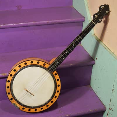 1920s Vega William Schmick Lyric Resonator Tenor Banjo (VIDEO! Fresh Work, Ready) image 1