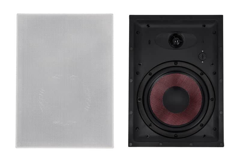 2 Rockville WA870 8" 70V Commercial/Restaurant In-Wall Speakers 50W/25W/12W/6W image 1