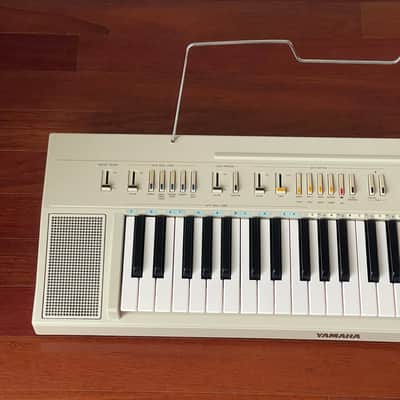 Vintage Yamaha PS-20 Analog Keyboard with rare Original Music Stand and Original Case THE Beach House Organ / Synth / String Machine image 5
