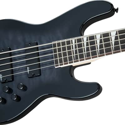 Jackson JS Series Concert Bass JS3VQ Amaranth FB Transparent Black Burst image 6