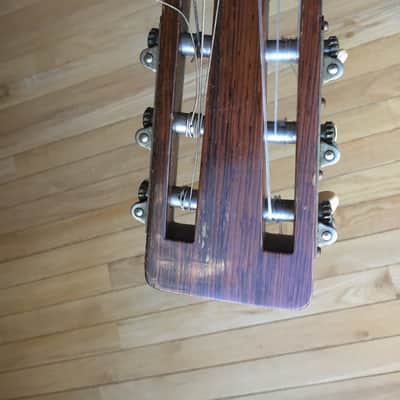 1958 MARTIN 00-28G 1958  Brazilian Rosewood Classical Guitar image 11