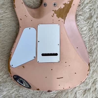 Charvel Rick Graham Signature Pro-Mod DK24 2PT MPL Electric Guitar, Shell Pink image 2