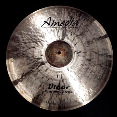 Amedia 18" Vigor Rock Shiny Series Crash Cymbal image 8