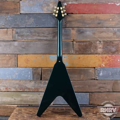 Gibson Flying V 1993 - Metallic Teal Green Rare!! image 4