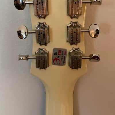 Epiphone '61 Les Paul SG Standard Early 2000s White image 8