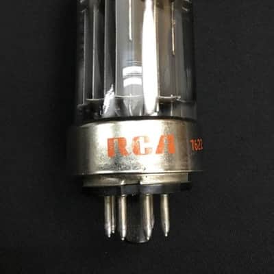 RCA 6080 Gray Plates O Getter POWER-SUPPLY VACUUM TUBE Tested USA R.1533-D image 1