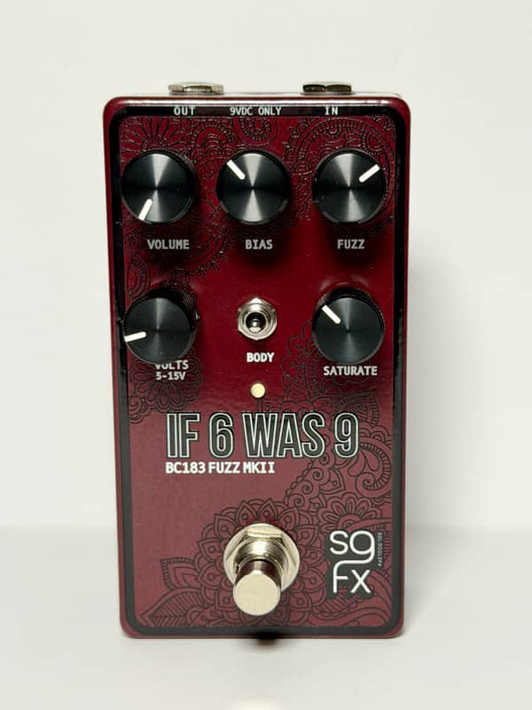 SolidGoldFX If 6 Was 9 MKII 2022 - Present - Red Wine image 1