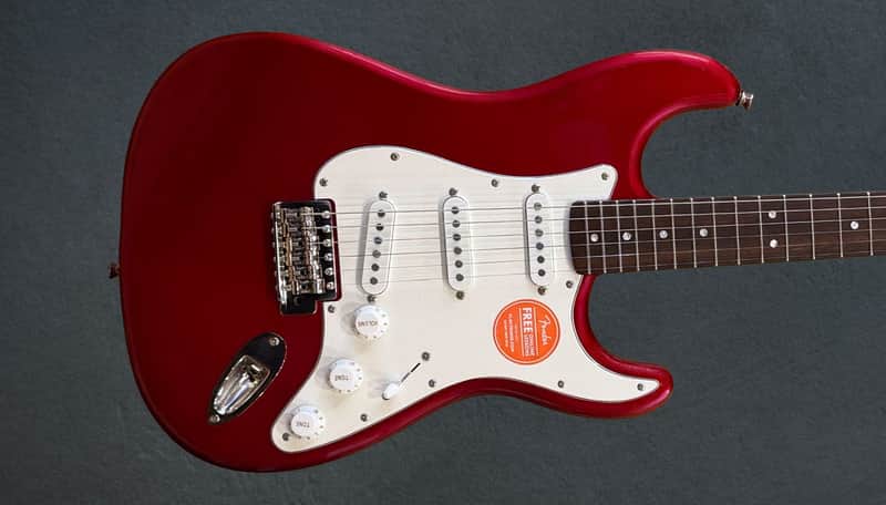 Squier Classic Vibe 60’s Stratocaster - Candy Apple Red image 1