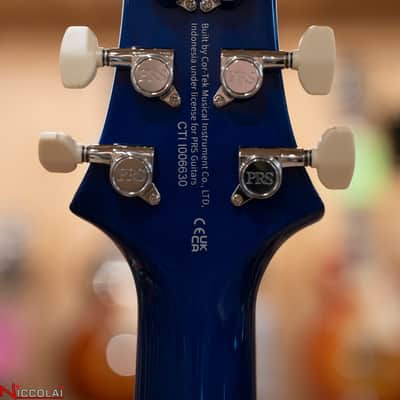 PRS SE CUSTOM 24-08 Quilt Lake Blue image 8