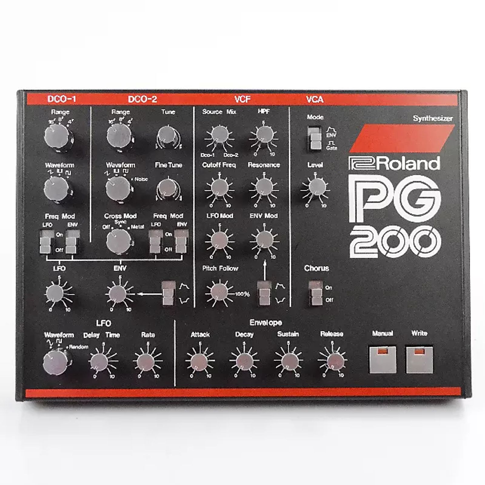 Roland PG-200シンセサイザー　プログラマー Roland PG-200 Synthesizer Programmer | Reverb