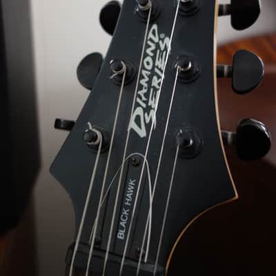 Schecter Diamond Series Black Hawk  Matte Black image 4