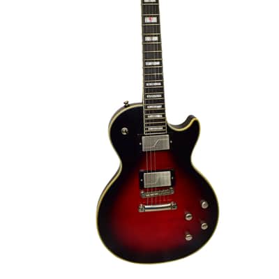 2021 Epiphone Les Paul Prophecy Electric Guitar, Red Tiger Aged Gloss image 1