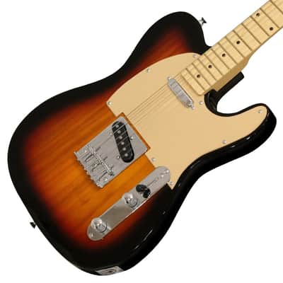 Sawtooth ET Series Electric Guitar, Sunburst with Aged White Pickguard image 11