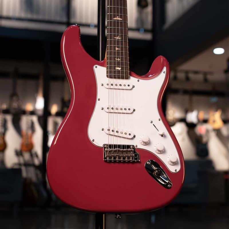 PRS SE SILVER SKY - DERBY RED