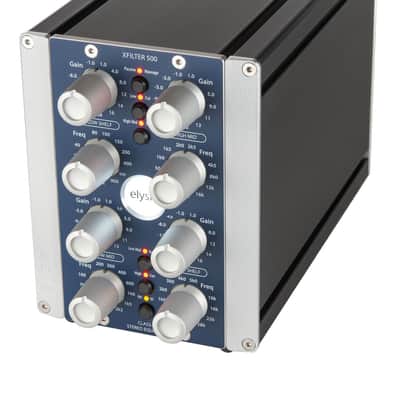 Elysia Xfilter | Qube Series 4-Band Analog Stereo Desktop Equalizer image 2