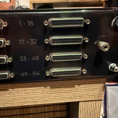 Anatal (Like Flock Audio ) XBay 128 Digital Control Analogue Patchbay ,2020 - black image 6