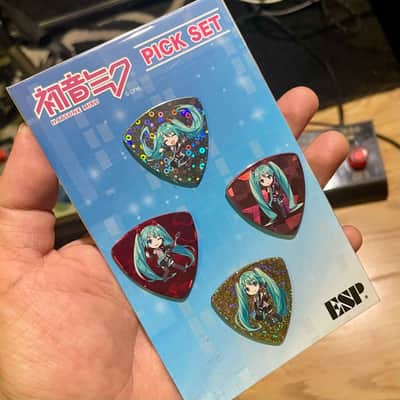 ESP Hatsune Miku Picks Set 初音 Japan image 5