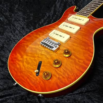 Hamer Custom built Archtop P90 1994 59 Burst image 1