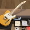 Minty! 2024 Fender Custom Shop '52 Reissue Telecaster Electric Guitar Butterscotch Blonde + COA OHSC
