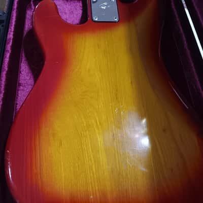 Fender Precision Bass Guitar 1978-1979 - Cherry Burst image 12